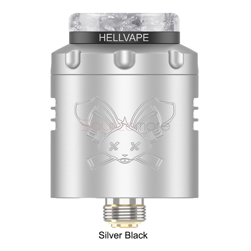 Hellvape Dead Rabbit 3 RDA 6th Anniversary Edition Silver Black
