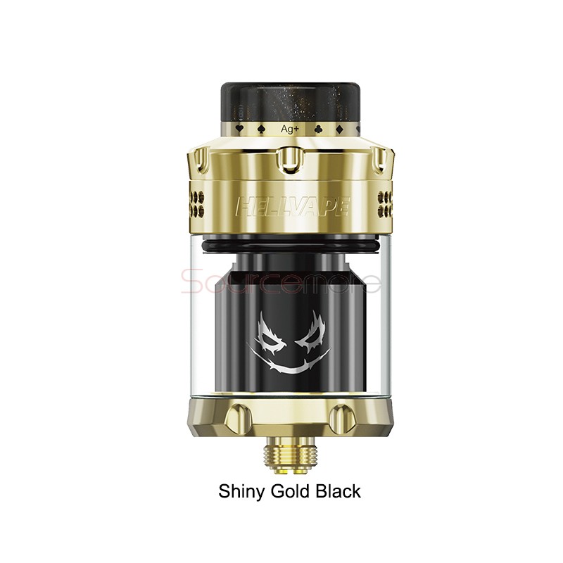 Hellvape Dead Rabbit 3 RTA J Edition Shiny Gold Black