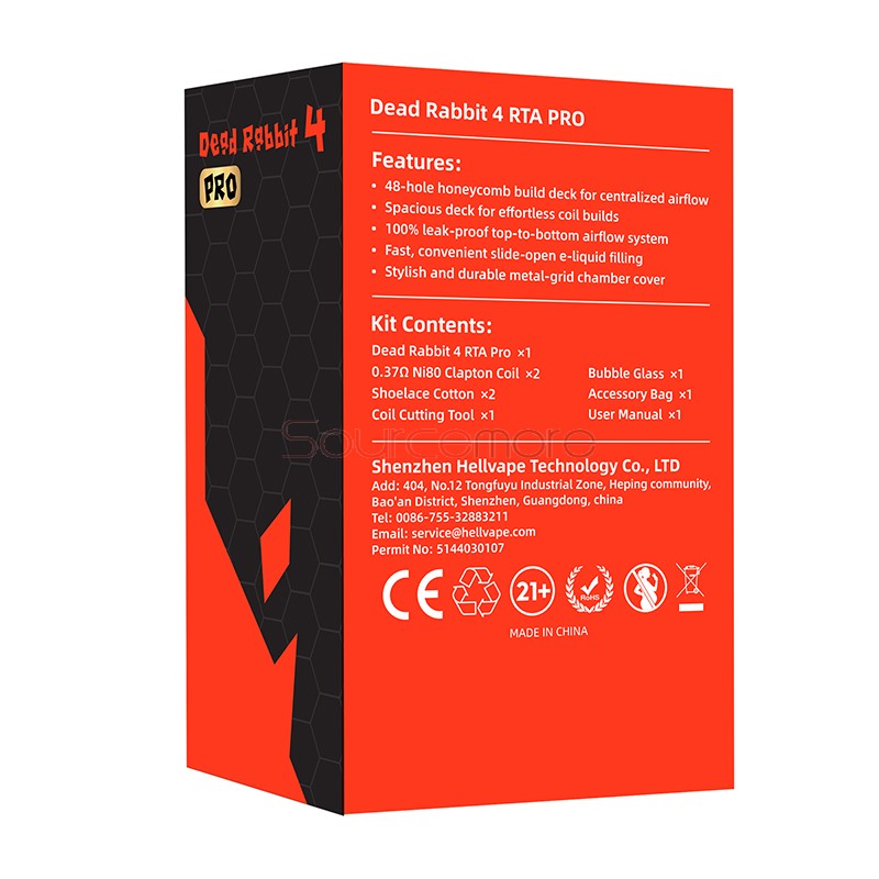 Hellvape Dead Rabbit 4 RTA Pro