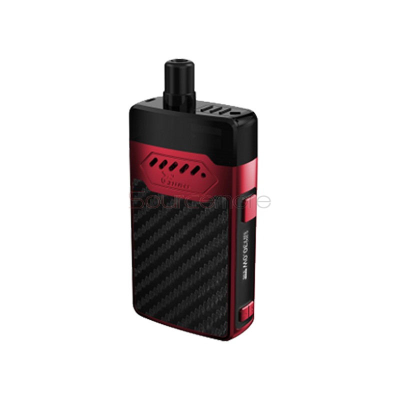 Hellvape GRIMM Pod Kit Red & Carbon Fiber