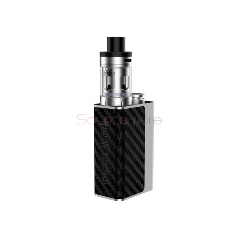 Digiflavor WildFire 60W Kit with 1700mah DF 60 Mod and 3ml WildFire Bottom Airflow Tank -Stainless Steel