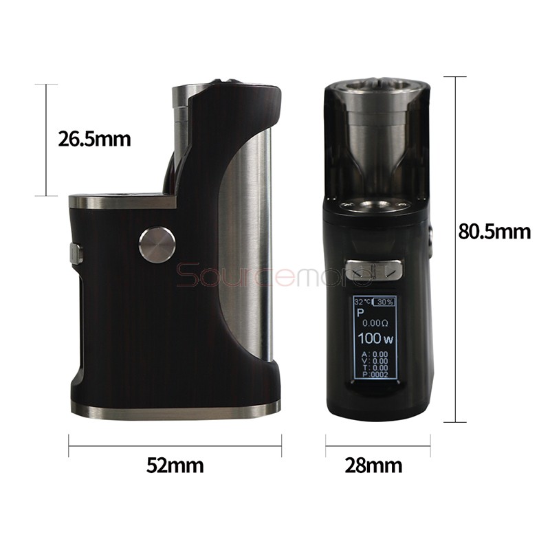 Hippovape B'adapt Pro SBS 100W Mod