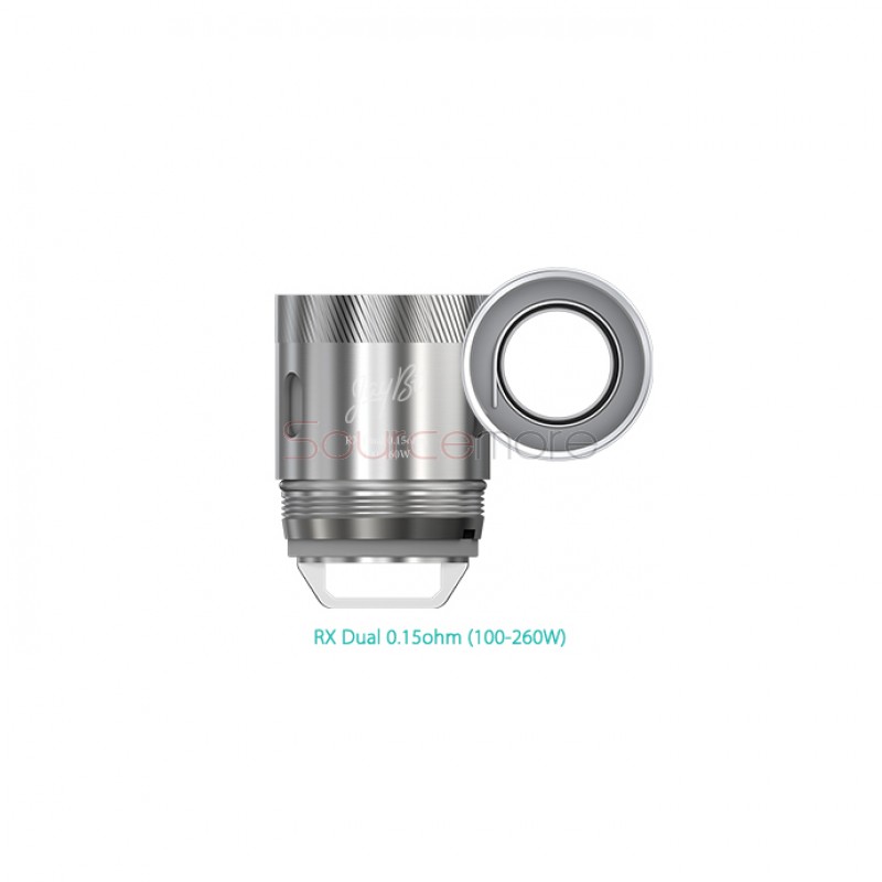 Wismec RX Dual Replacement Coil Head for REUX Atomizer 5pcs-0.15ohm