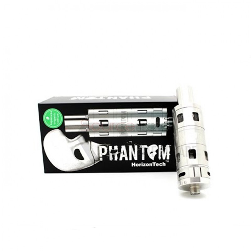Horizon Phantom Micro Sub Ohm Tank 3.5ml with 30W to 70W Working Wattage-Stainless Steel