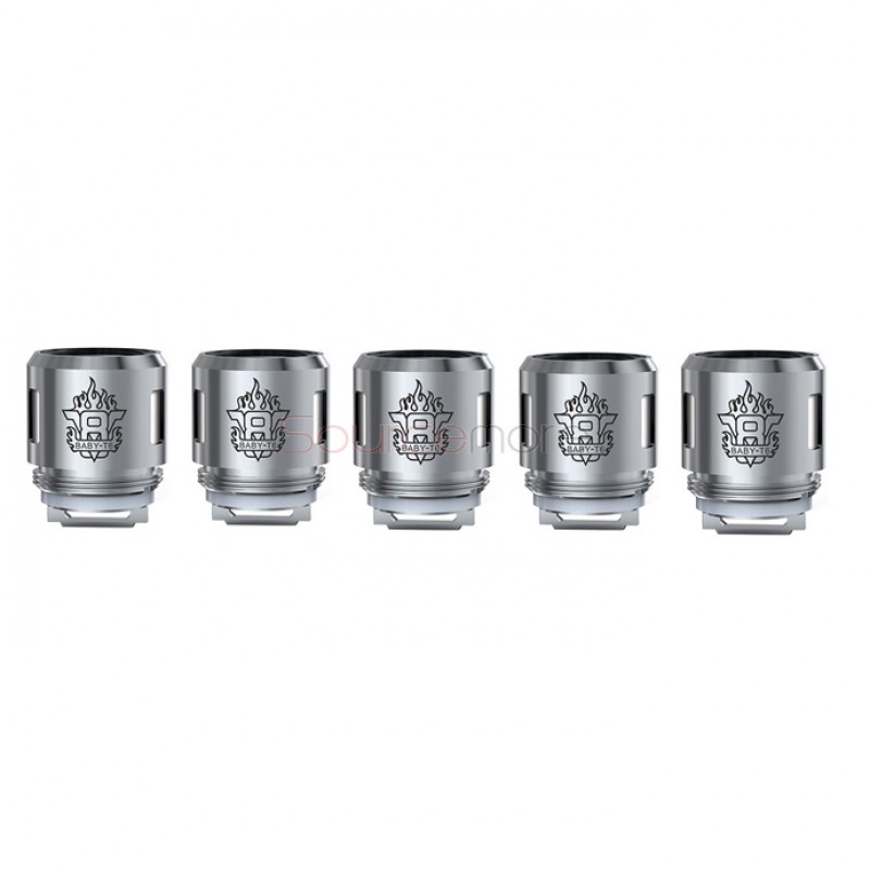Smok V8 Baby-T6 Core Replacement Coil for TFV8 Baby Tank 5pcs- 0.2ohm