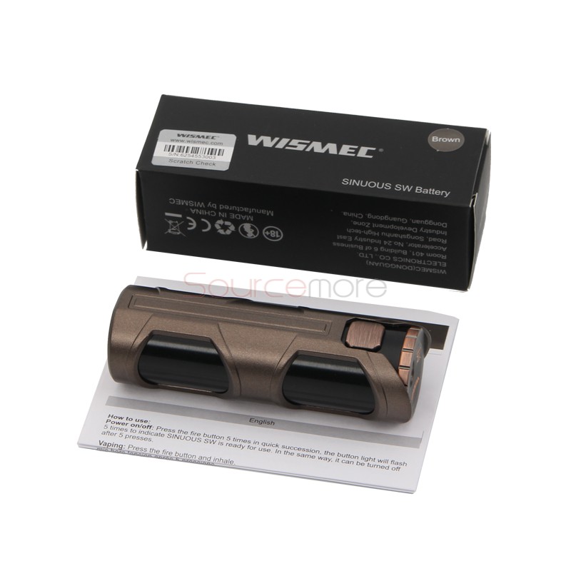 Wismec SINUOUS SW Mod - Brown