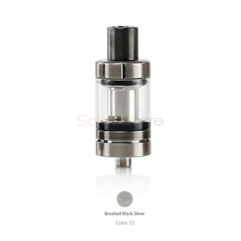 Eleaf Melo III Mini Atomizer - Brushed Black Silver