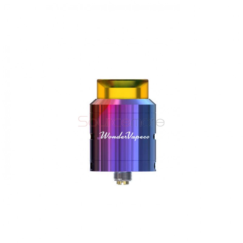 IJOY Wondervape RDA Rebuildable Drip Atomizer with 24mm Diameter-Rainbow