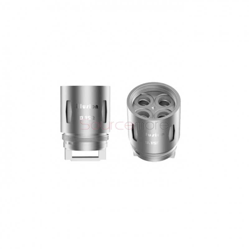 Geek Vape illusion Tank Replacement Coil Head i4 Coil 3pcs- 0.15ohm 