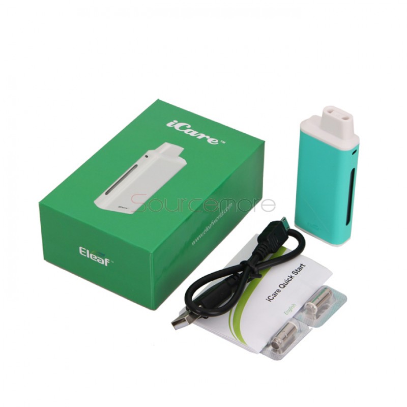 Eleaf iCare 1.8ml Tank with 650mah Battery All-in-One Starter Kit- Cyan