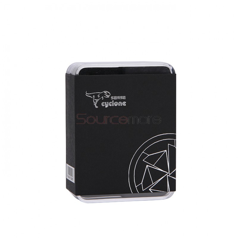 Sense Cyclone Sub Ohm 5.0ml Top Filling High Wattage Tank with 316L Coil-Silver