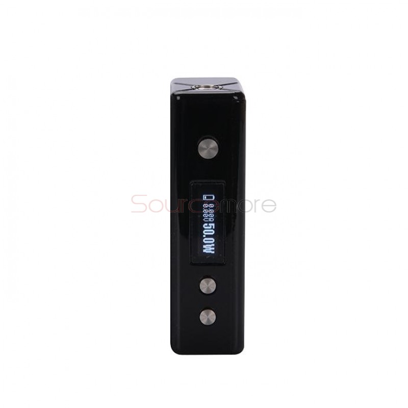 Cloupor Mini Plus 50W Smart TC Mod Supports Ni200/Ti Temperature Sensing Wire Mod-Black