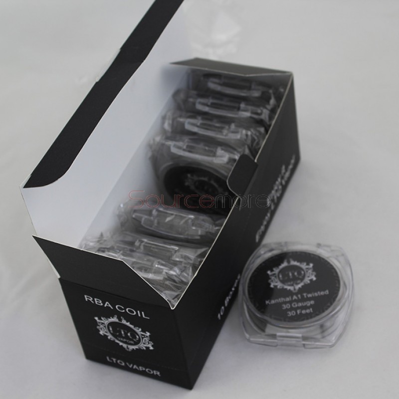 Kanthal A1 Twisted Wire for Rebuildable Atomizers Double Twisted 30GA Fast Heating Coil 10m