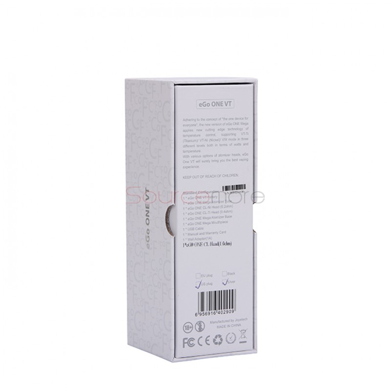 Joyetech eGo ONE VT Starter Kit 2300mah/4.0ml 3 Temperature Levels VT/VW Kit-Black