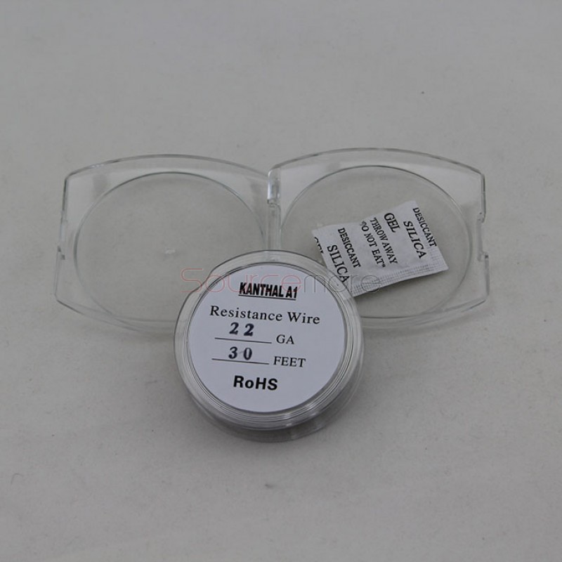 Kanthal A1 Resistance Wire for Rebuildable Atomizers 22GA 30 Feet Heat Resistant Material