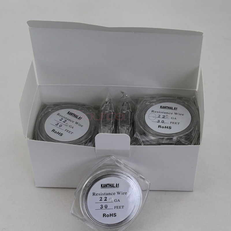 Kanthal A1 Resistance Wire for Rebuildable Atomizers 22GA 30 Feet Heat Resistant Material