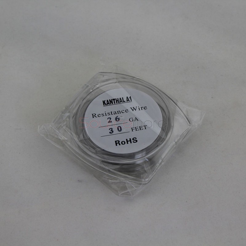 Kanthal A1 Resistance Wire for Rebuildable Atomizers 26GA 30 Feet Heat Resistant Material
