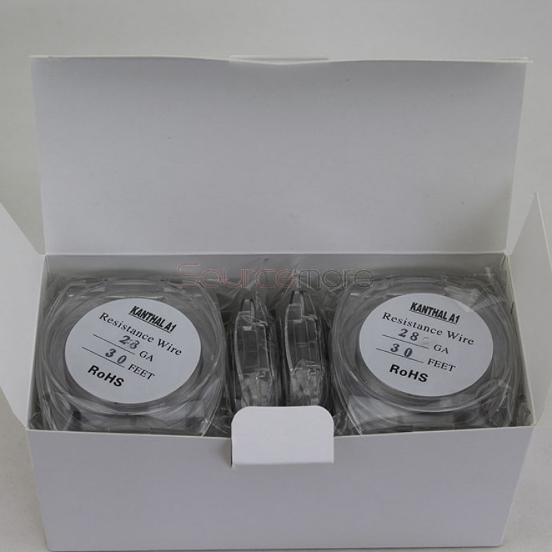 Kanthal A1 Resistance Wire for Rebuildable Atomizers 28GA 30 Feet Heat Resistant Material