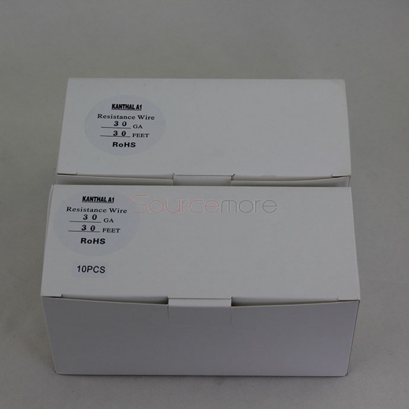 Kanthal A1 Resistance Wire for Rebuildable Atomizers 30GA 30 Feet Heat Resistant Material
