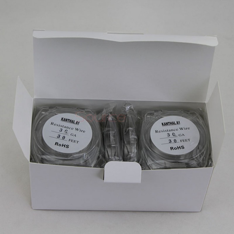 Kanthal A1 Resistance Wire for Rebuildable Atomizers 30GA 30 Feet Heat Resistant Material