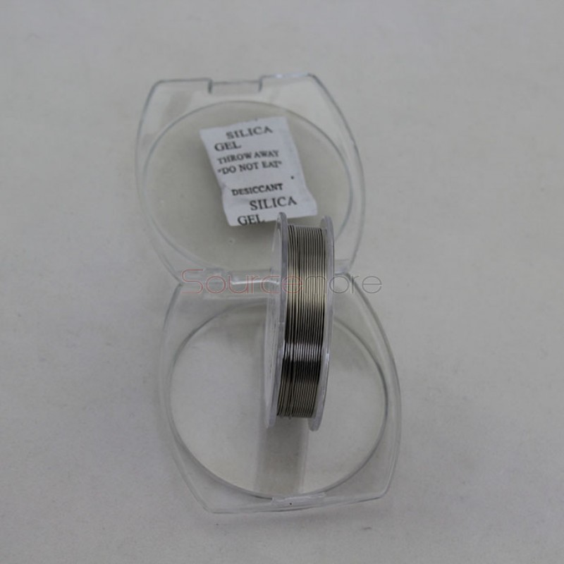 Pure Nickel Ni200 Resistance Wire for Rebuildable Atomizers 24GA 30 Feet for Temperature Control Device