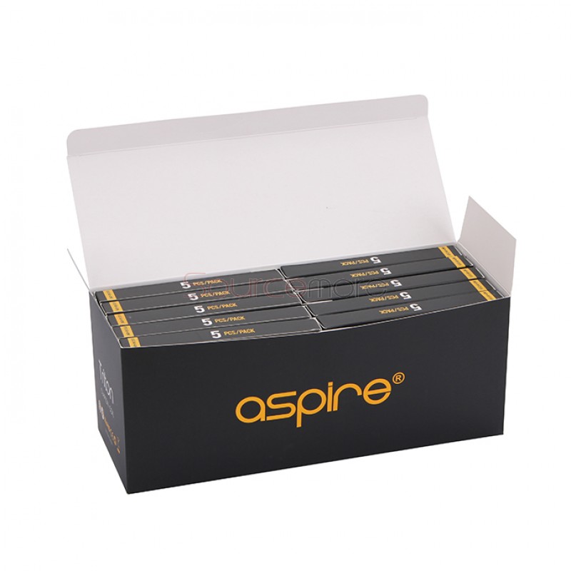 Aspire Triton Replacement Coil Head 5pcs - Clapton Coil 0.5ohm