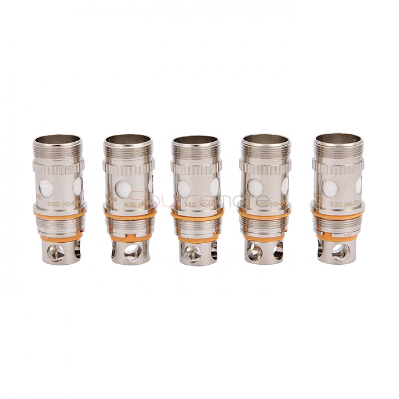 Aspire Triton Replacement Coil Head 5pcs - Clapton Coil 0.5ohm
