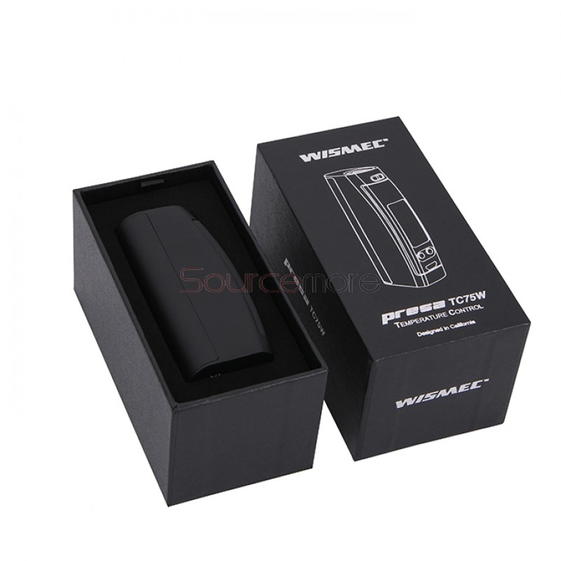 Wismec Presa TC 75W Mod - Black