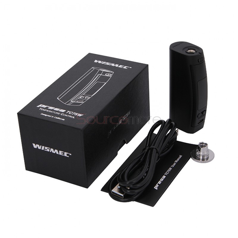 Wismec Presa TC 75W Mod - Black