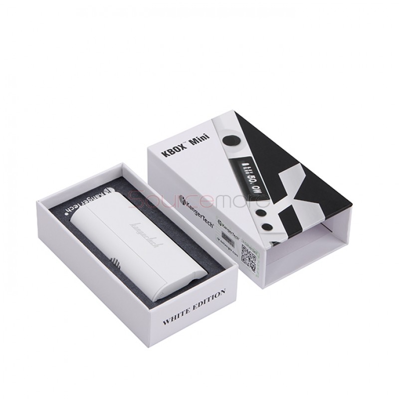 Kanger Kbox Mini 5W-60W Variable Wattage VW Box Mod - white