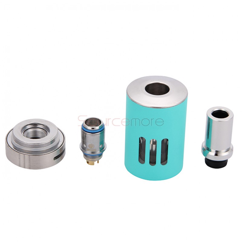 Joyetech eGo One Mega Tank 4.0ml Capacity with CL-Ni /CL-Ti VT Coil Head-Cyan
