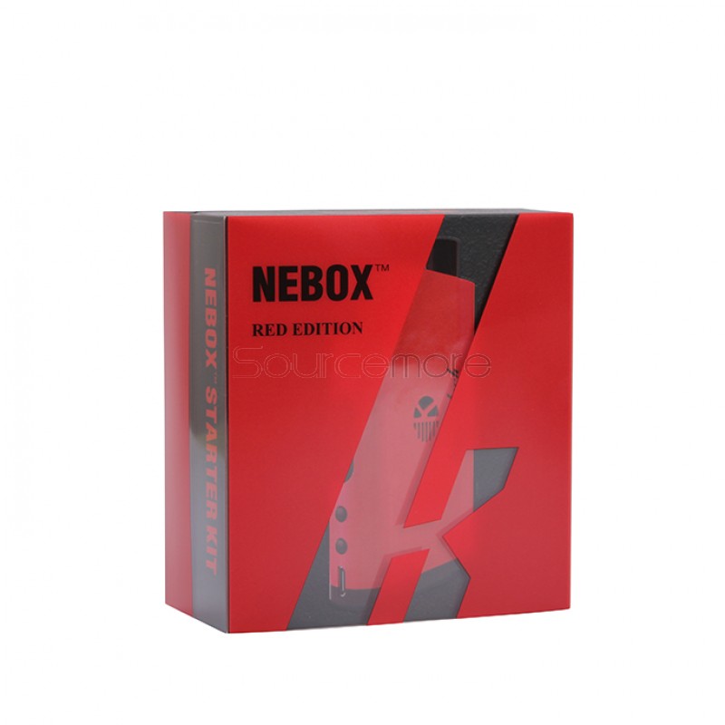 Kanger Nebox All in One Mod Kit 60W VW Temperature Control Mod 10ml Juice Capacity-Red