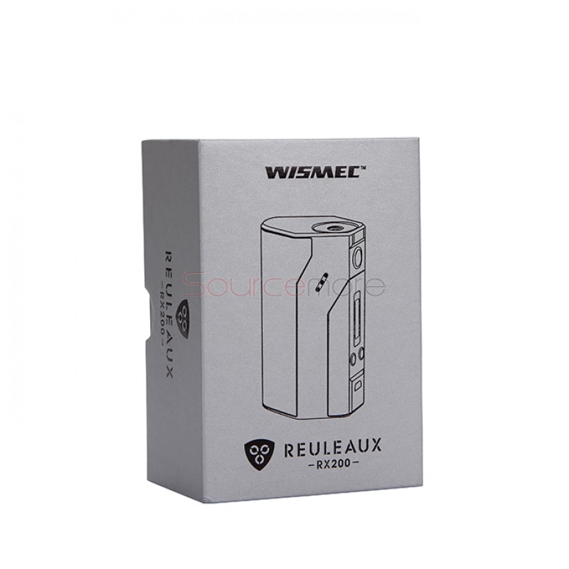 Wismec RX200 Reuleaux 200W TC Mod - Black