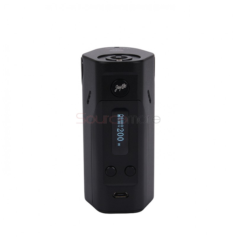 Wismec RX200 Reuleaux 200W TC Mod - Black