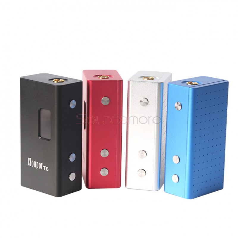 Cloupor T6 100W VV / VW Box Mod - black