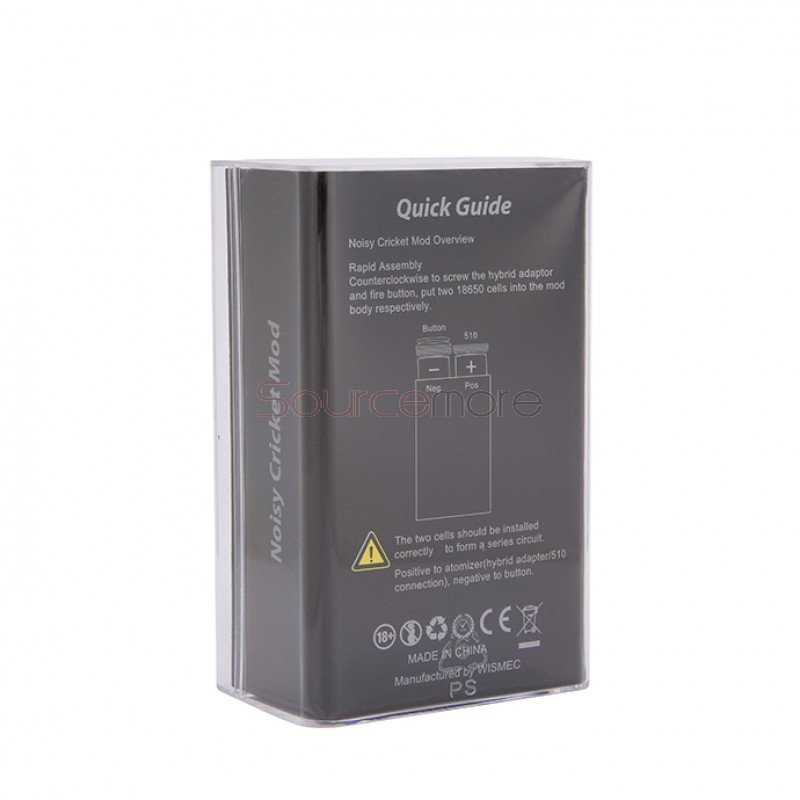 Wismec Noisy Cricket Mod - Black