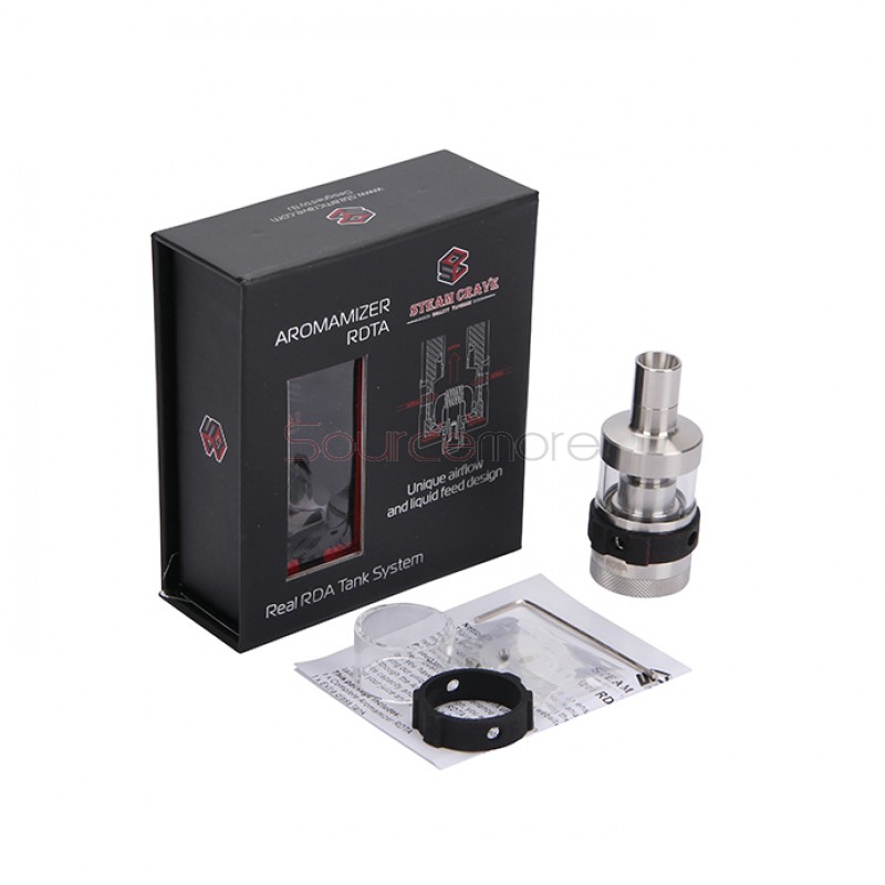 Steam Crave Aromamizer RDTA SC200 6ml- 2-Post Deck-Stainless Steel