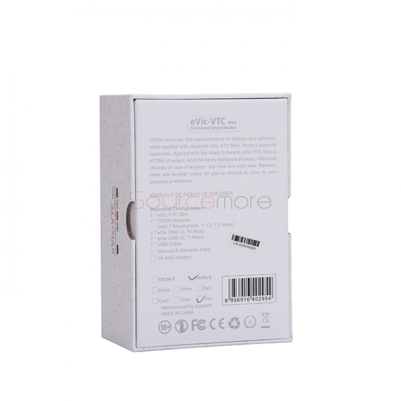 Joyetech eVic-VTC Mini Kit with TRON Atomizer - Grey