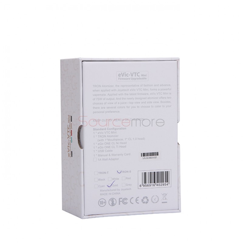 Joyetech eVic-VTC Mini Kit with TRON Atomizer - Golden