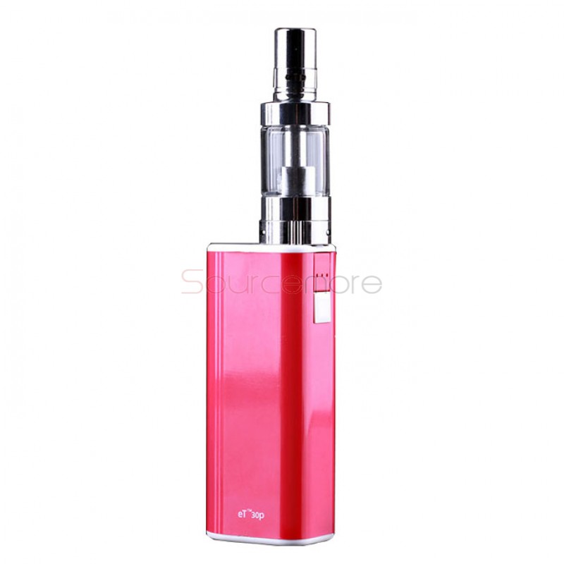 ECT eT 30P Starter Kit eT 30P 2200mah Built-in Battery with 2.5ml Fog Mini Atomizer-Red