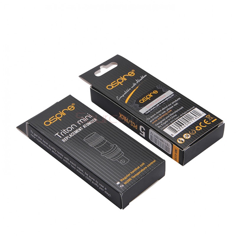 Aspire Triton 2 Mini Replacement Coil Heads 5pcs - Kanthal Coil - 1.2ohm