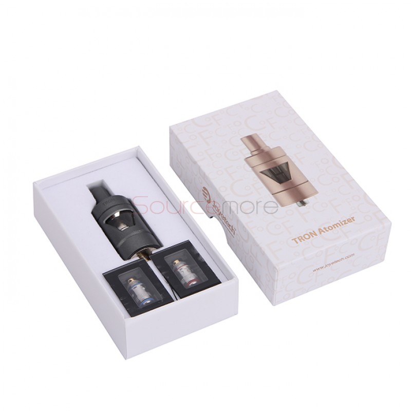 Joyetech Tron-S Atomizer 4.0ml Hidden Adjustable Airflow Side Ejuice View Window-Gray