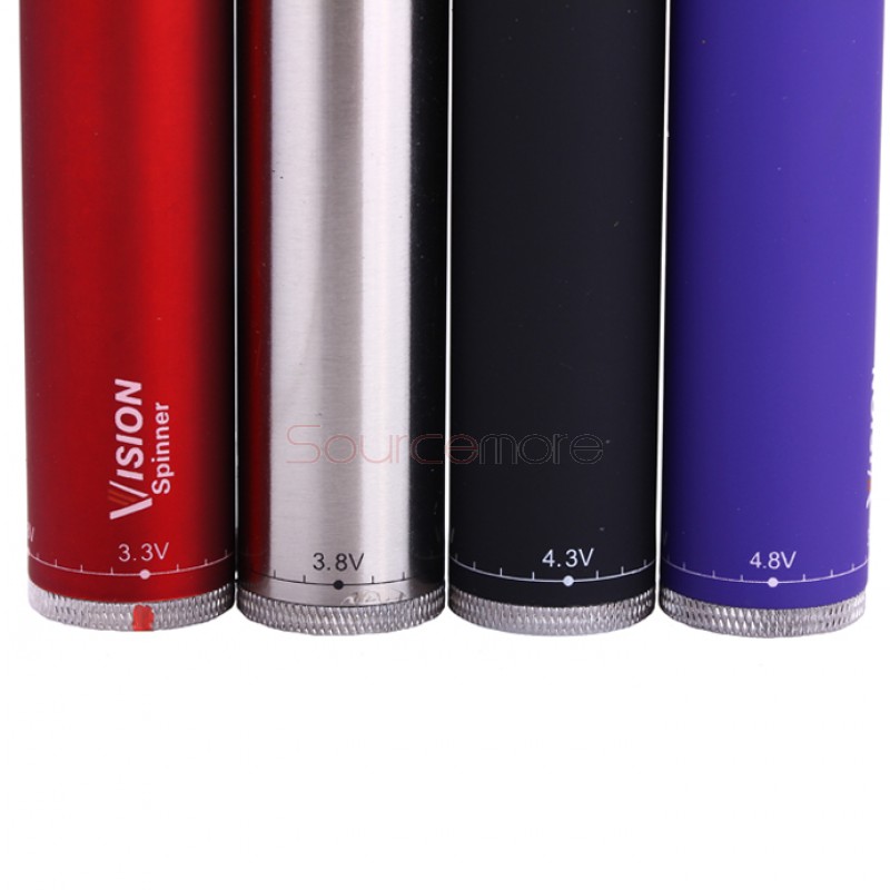 Vision Spinner I Variable Voltage Battery 1300mah - stainless steel