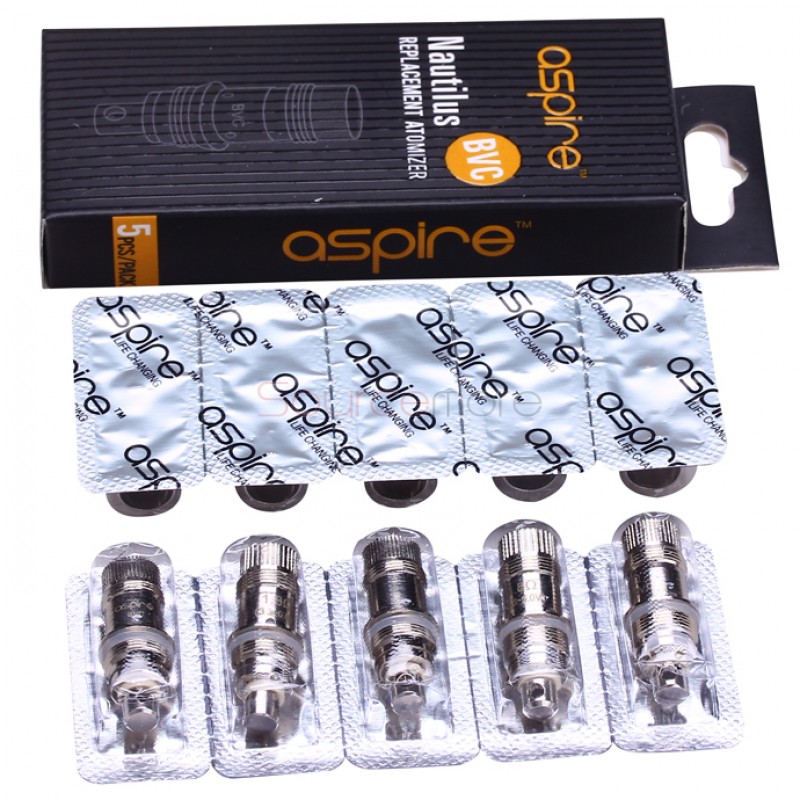 Aspire BVC Replaceable Coils 5pcs for Nautilus