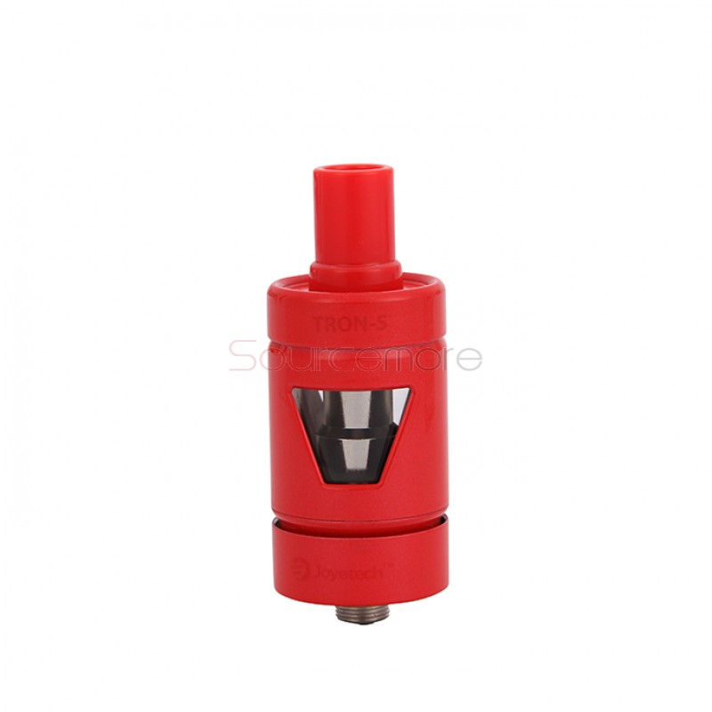 Joyetech Tron-S Atomizer 4.0ml Hidden Adjustable Airflow Side Ejuice View Window-Red