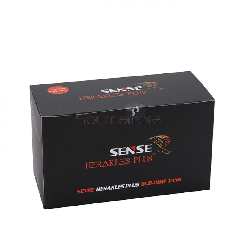  Sense Herakles Plus 3.6ml Tank Top Airflow&Filling Tri Parallel Coil Design Clearomizer-Black