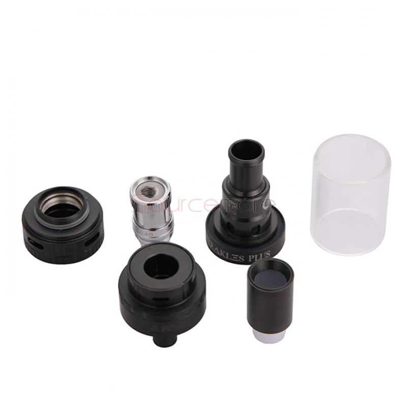  Sense Herakles Plus 3.6ml Tank Top Airflow&Filling Tri Parallel Coil Design Clearomizer-Black