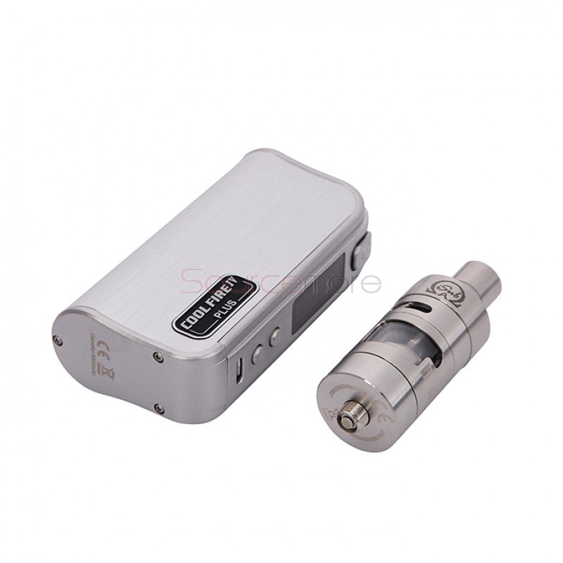 Innokin Cool Fire IV Plus 70W with iSub Apex 3.0ml Starter Kit 3300mah Built-in Battery with Top Filling Apex Tank Vapemate-Stianlee Steel