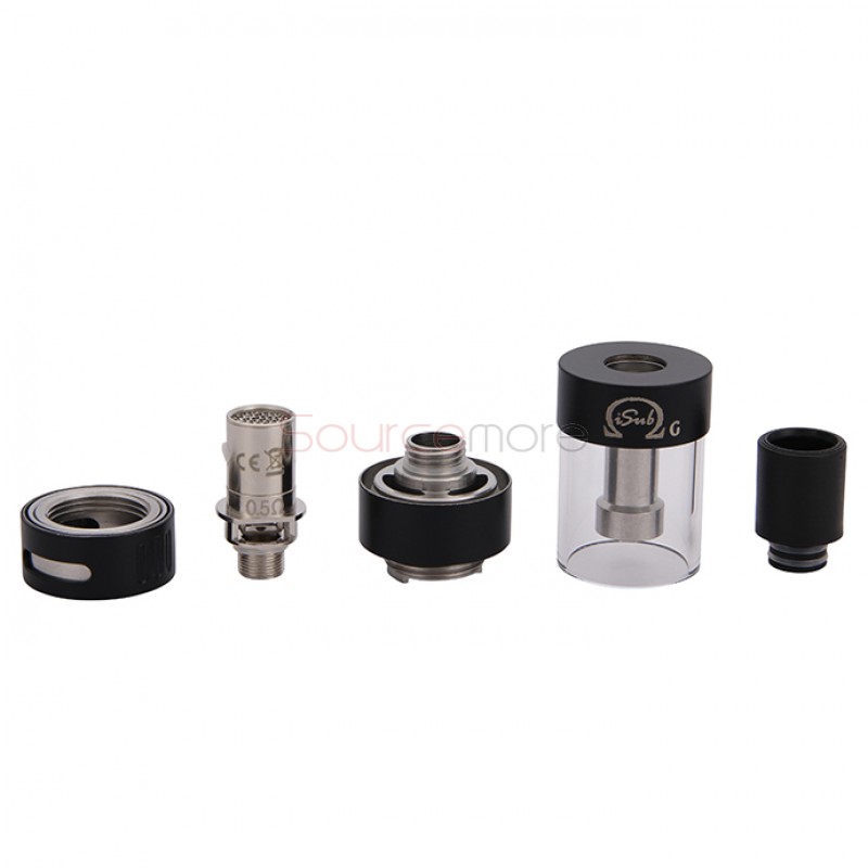 Innokin Cool Fire IV Plus 70W with iSub G 4.5ml Starter Kit 3300mah Capacity Adjustable Airflow 0.5ohm Vapemate-Black