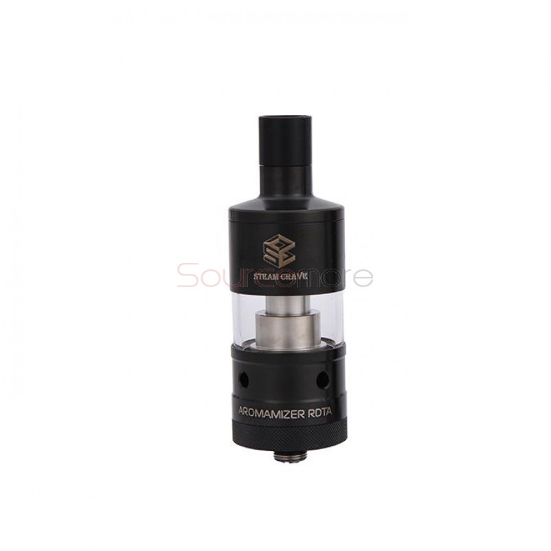 Steam Crave Aromamizer RDTA SC200 6ml- 2-Post Deck-Black